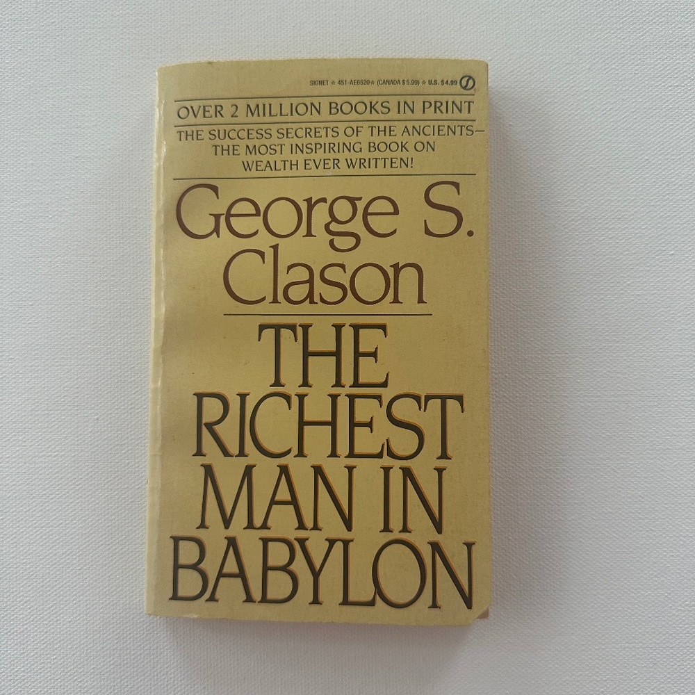 The Richest Man In Babylon George Clason Book